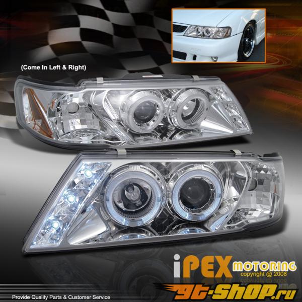 Передняя оптика на Nissan 200SX 95-99 HALO PROJECTOR Хром Передняя оптика на Nissan 200SX 95-99 HALO PROJECTOR Хром