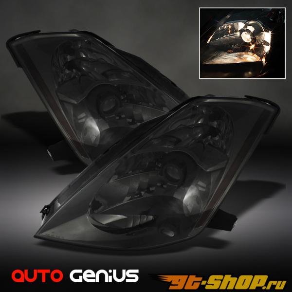 Передние фонари для Nissan 350Z 03-09 PROJECTOR JDM Тёмный Передние фонари для Nissan 350Z 03-09 PROJECTOR JDM Тёмный