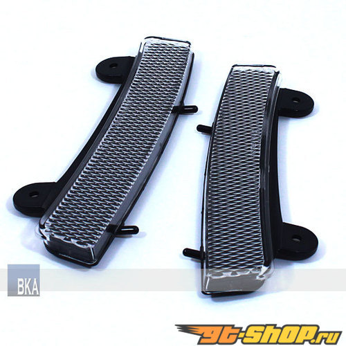 Поворотники в передний бампер для Nissan 350Z 03-09 IKON Чёрный Поворотники в передний бампер для Nissan 350Z 03-09 IKON Чёрный