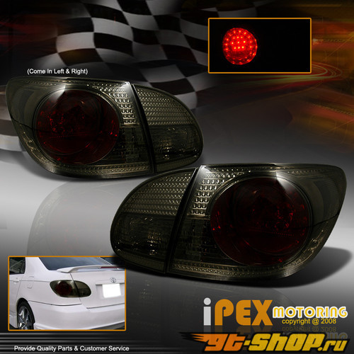 Задняя оптика для Toyota Corolla 03-08 JDM ULTRA Тёмный Задняя оптика для Toyota Corolla 03-08 JDM ULTRA Тёмный