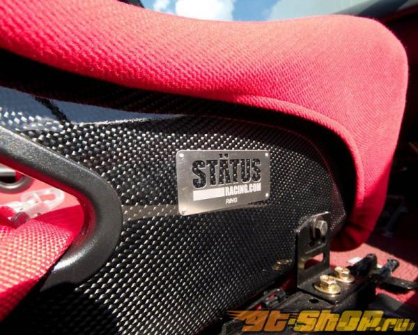 Status Racing Standard Ring GT Bucket Сидения Карбоновый Cloth