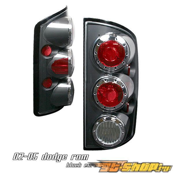 Задняя оптика на Dodge Ram 02-05 ALTEZZA Чёрный Задняя оптика на Dodge Ram 02-05 ALTEZZA Чёрный