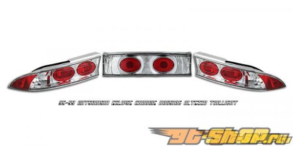 Задние фары для MITSUBISHI ECLIPSE 95-99 ALTEZZA Хром Задние фары для MITSUBISHI ECLIPSE 95-99 ALTEZZA Хром