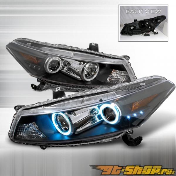 Передняя оптика для Honda Accord 08-10 Halo Projector CCFL Чёрный : Spec-D Передняя оптика для Honda Accord 08-10 Halo Projector CCFL Чёрный : Spec-D