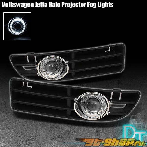 Противотуманные фары на VOLKSWAGEN JETTA 99-04 HALO ANGEL EYES PROJECTOR CLEAR Противотуманные фары на VOLKSWAGEN JETTA 99-04 HALO ANGEL EYES PROJECTOR CLEAR