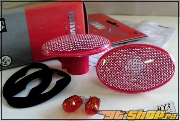 Поворотники на Ford Fiesta MK4-MK5 95-99 Красный Поворотники на Ford Fiesta MK4-MK5 95-99 Красный