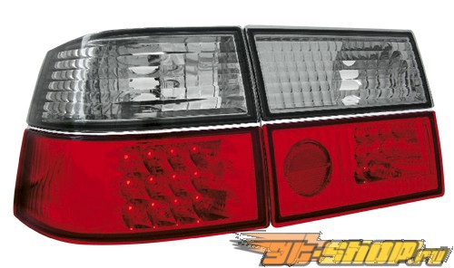 Задняя оптика для Volkswagen Corrado 88-96 Красный/Тёмный Задняя оптика для Volkswagen Corrado 88-96 Красный/Тёмный