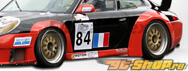 Передние крылья для Porsche 911 99-01 GT3-R Duraflex