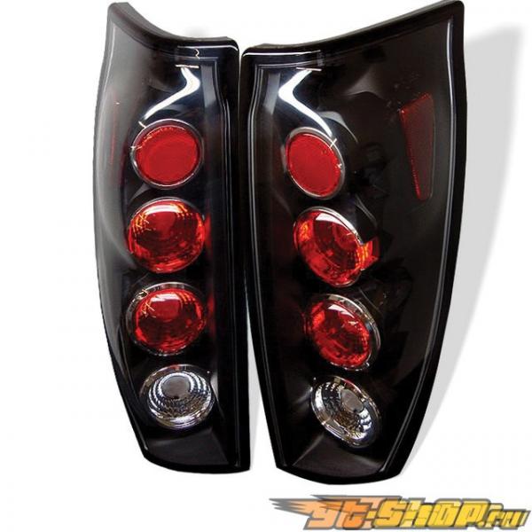 Задние фары на Chevrolet Avalanche 02-05 Altezza Чёрный: Spyder Задние фары на Chevrolet Avalanche 02-05 Altezza Чёрный: Spyder
