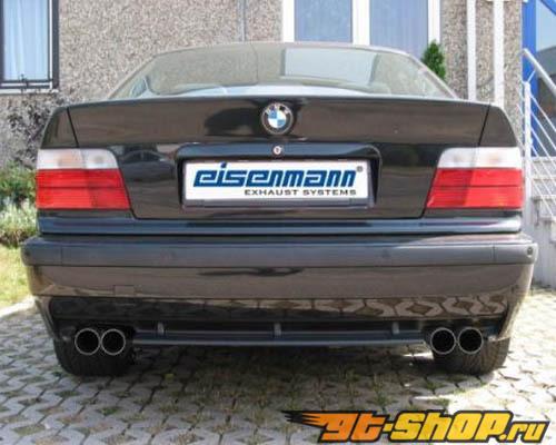 Eisenmann нержавеющий Axleback выхлоп 4x70mm Round Tips BMW 318i 1.8L E36 94-98