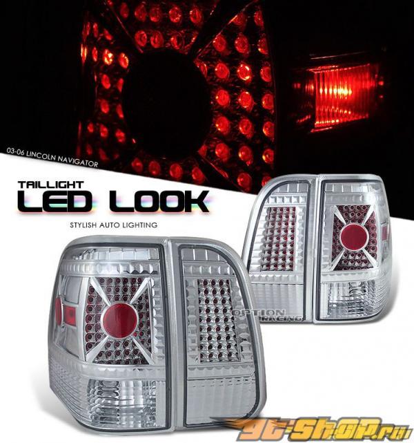 Задние фары для LINCOLN NAVIGATOR 03-06 Хром Задние фары для LINCOLN NAVIGATOR 03-06 Хром