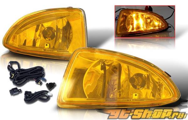Противотуманная оптика на HONDA CIVIC 04-05 стандартный комплект Жёлтый Противотуманная оптика на HONDA CIVIC 04-05 стандартный комплект Жёлтый