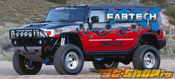 Fabtech 6in Performance Lift System with Air Bags and Dirt Logic Shocks Hummer H2 03-08 Fabtech 6in Performance Lift System with Air Bags and Dirt Logic Shocks Hummer H2 03-08
