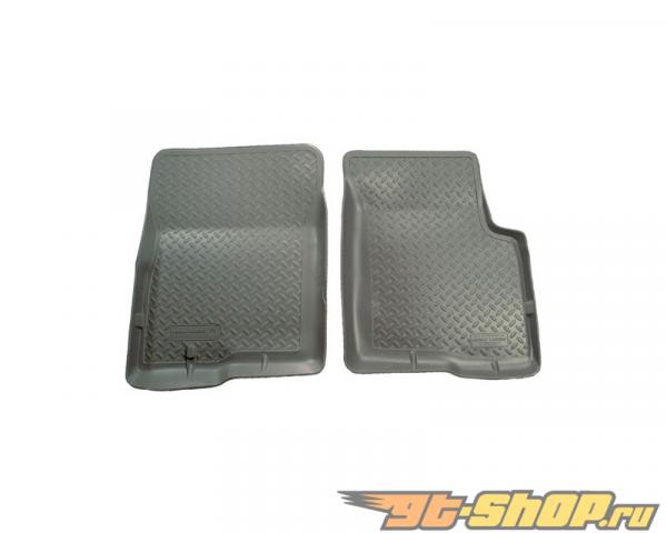 Husky Liners передний Floor Liners | Classic Стиль Series Grey Toyota Tacoma Access Cab Pickup 95-04 Husky Liners передний Floor Liners | Classic Стиль Series Grey Toyota Tacoma Access Cab Pickup 95-04