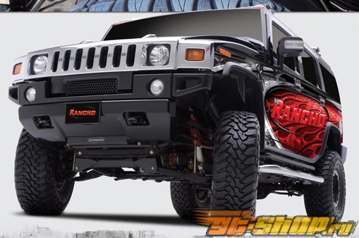 Rancho спортивная подвеска System 4in Lift Hummer H2 03-07 Rancho спортивная подвеска System 4in Lift Hummer H2 03-07