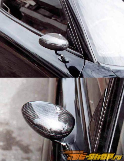 Карбоновые овальные зеркала RE-AMEMIYA Oval для Mazda FD3S RX7 
