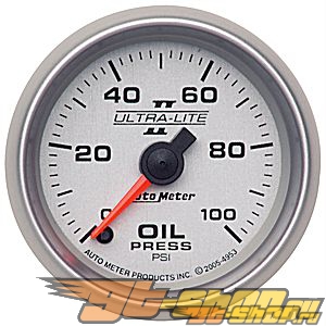 Auto Meter Ultra-Lite II Датчик : давление масла 0-100 PSI #21782